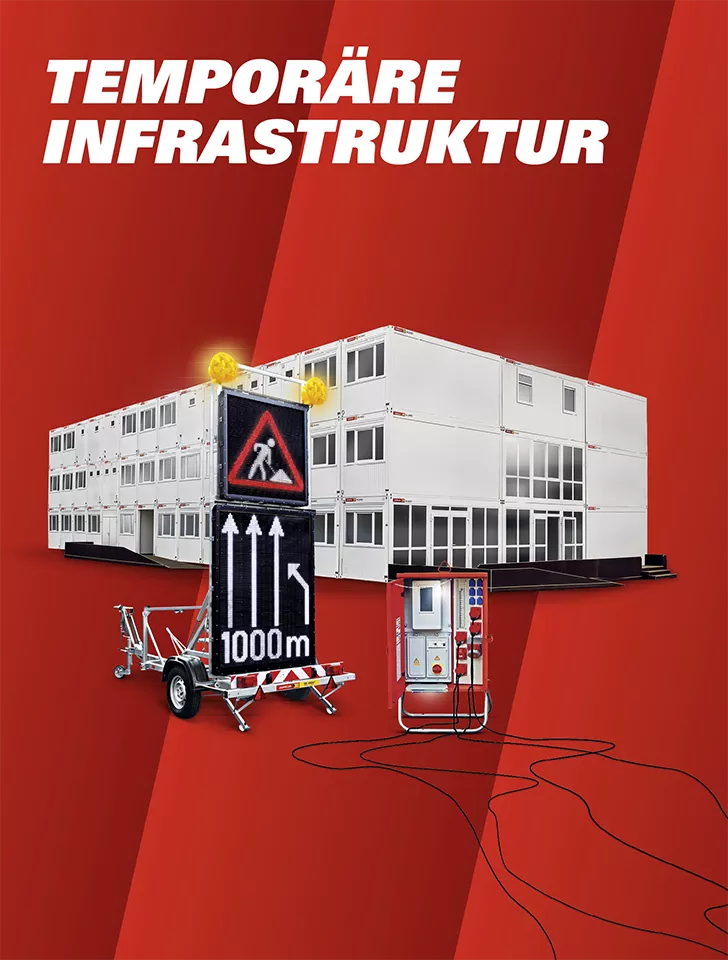 Temporäre Infrastruktur