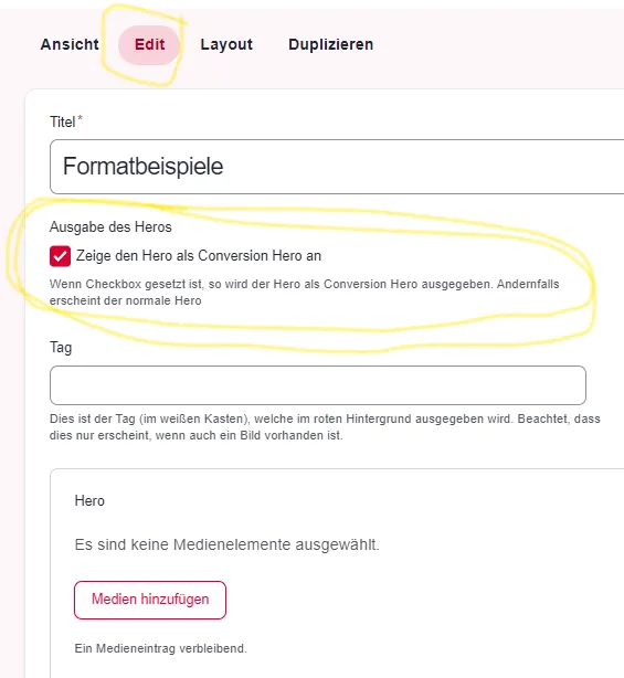Hero Conversion Banner Template
