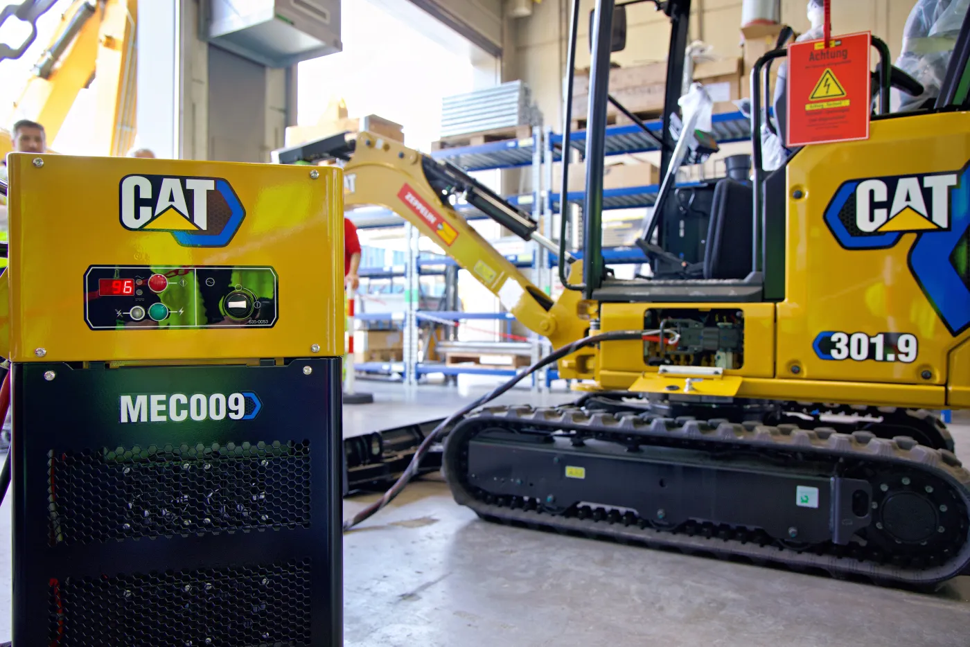 Minibagger 301.9 E Schulung