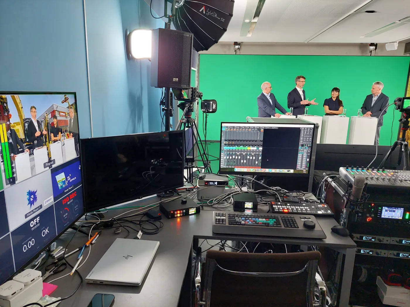 Aufnahme Webinar Studio