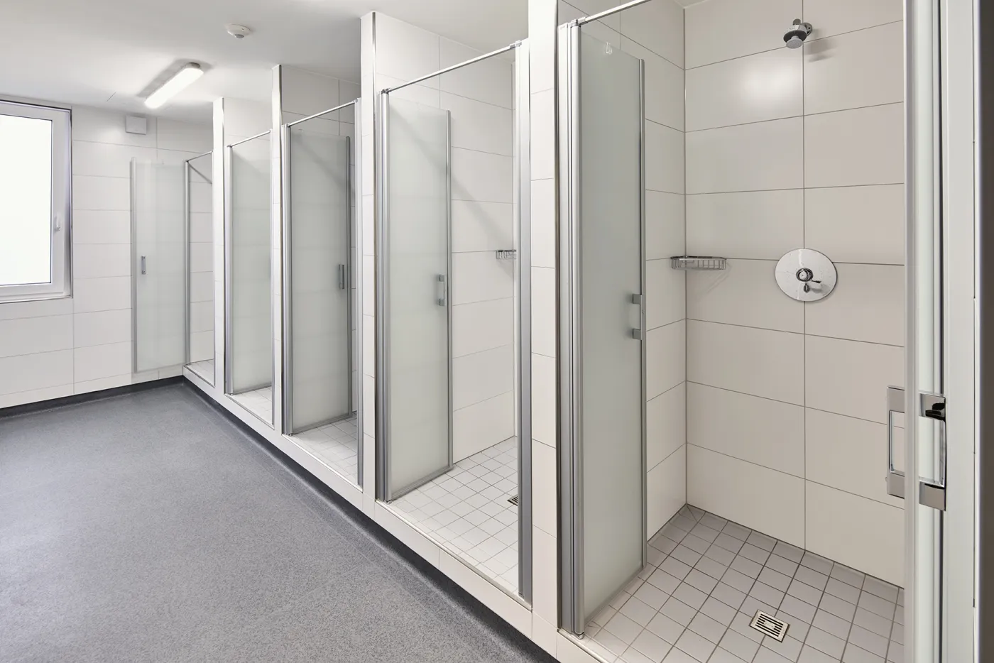 Standortoptimierung BASF Duschen