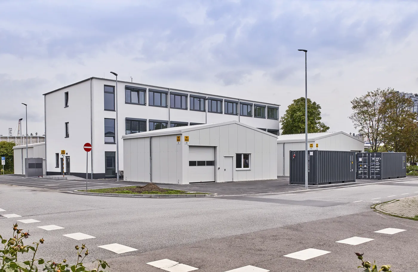 Standortoptimierung BASF Modulgebäude