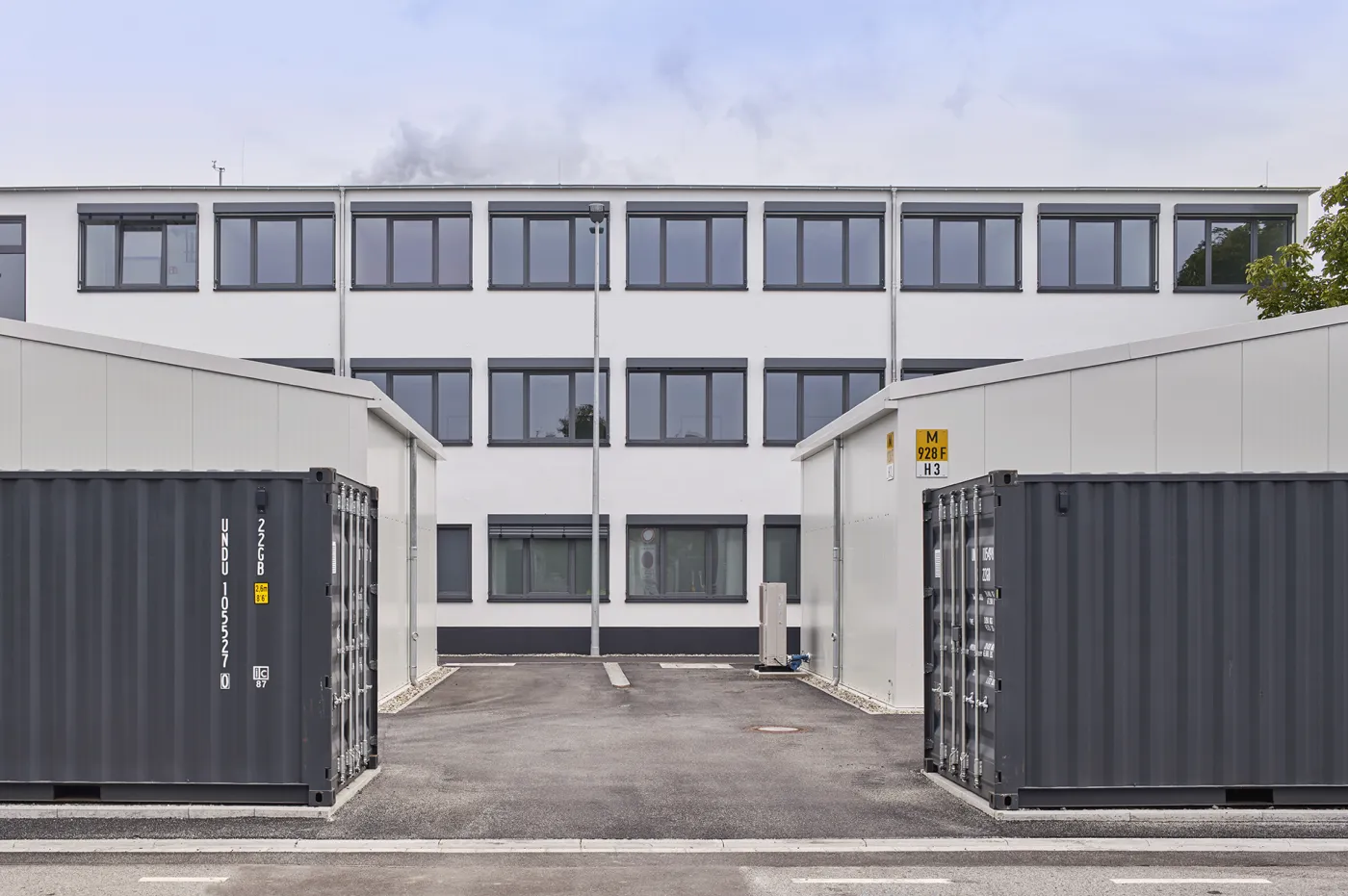 Standortoptimierung BASF Lagerhallen