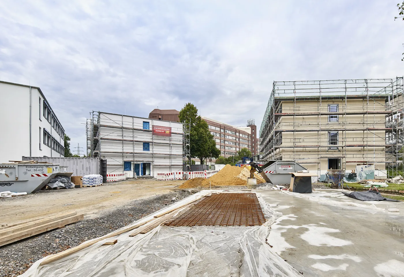 Standortoptimierung BASF Bauphase