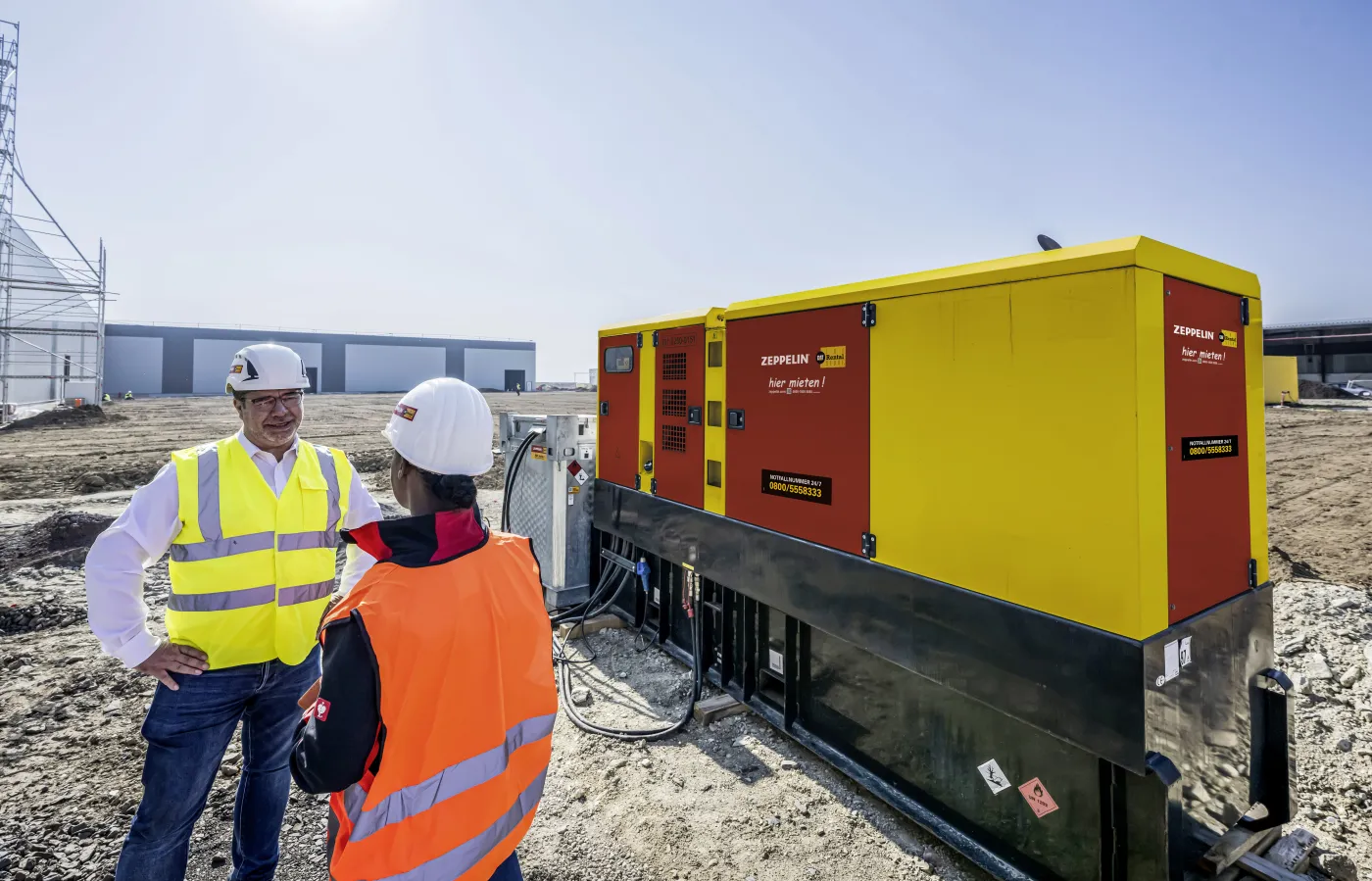 Generator Seitenansicht