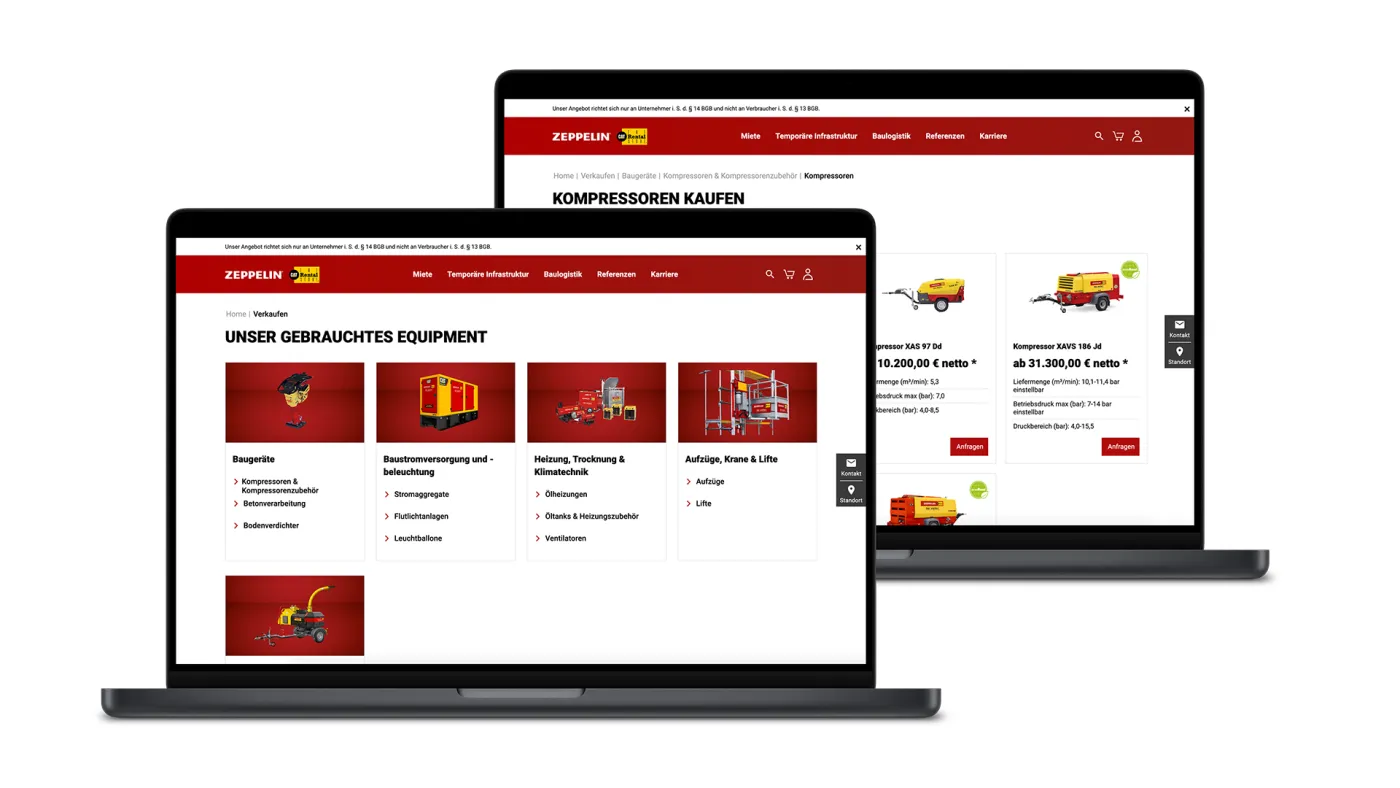 Gebrauchtgeräteshop