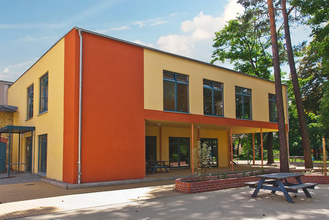 Modulare Raumlösung Außenfassade