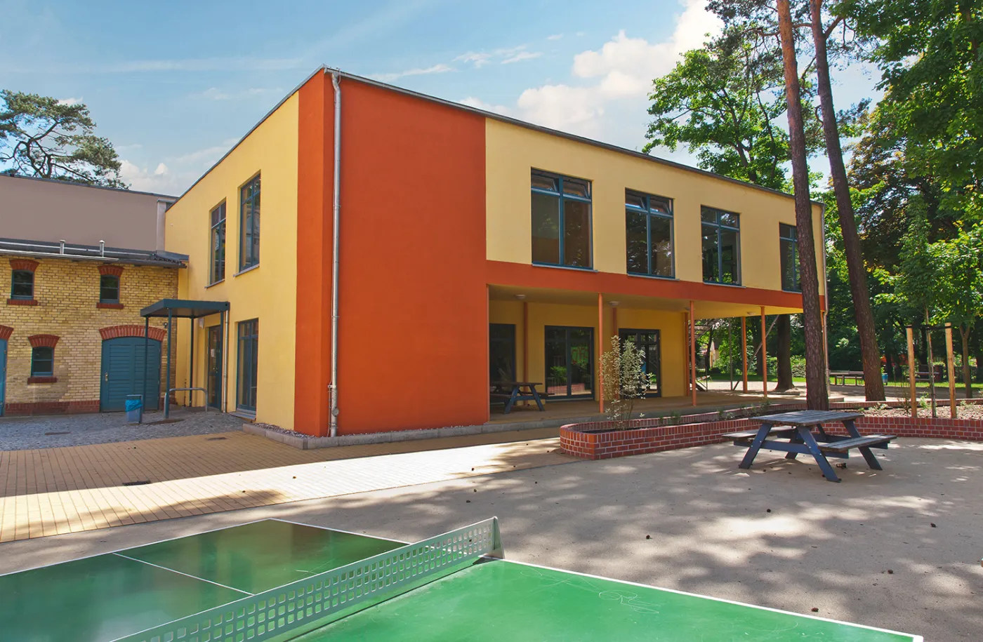 Modulare Raumlösung Außenbereich