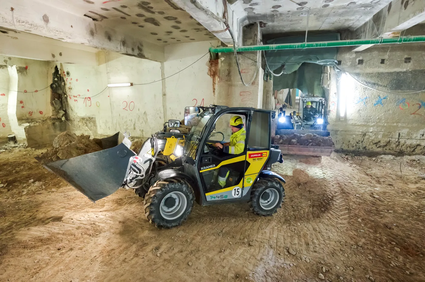 Elektrischer Radlader Kramer