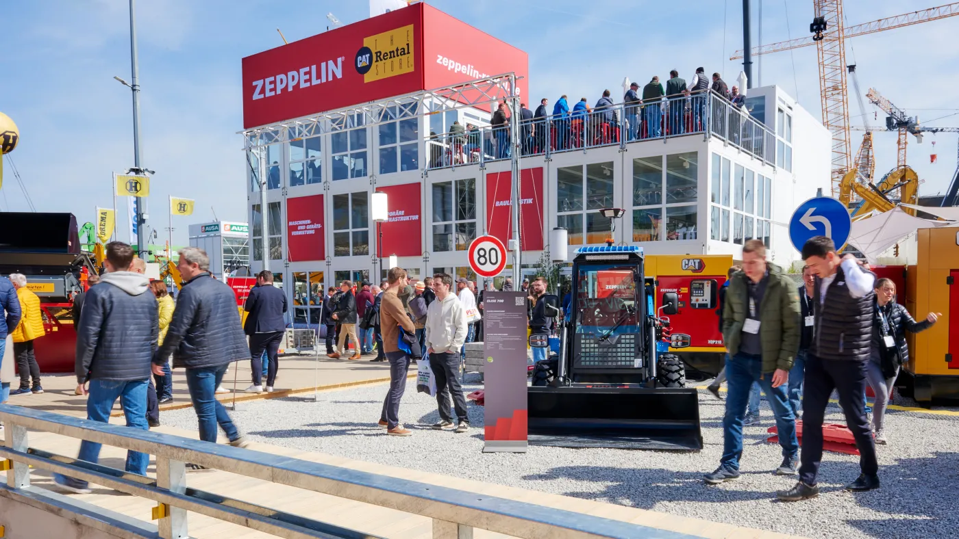 bauma 2025 Messestand Zeppelin Rental