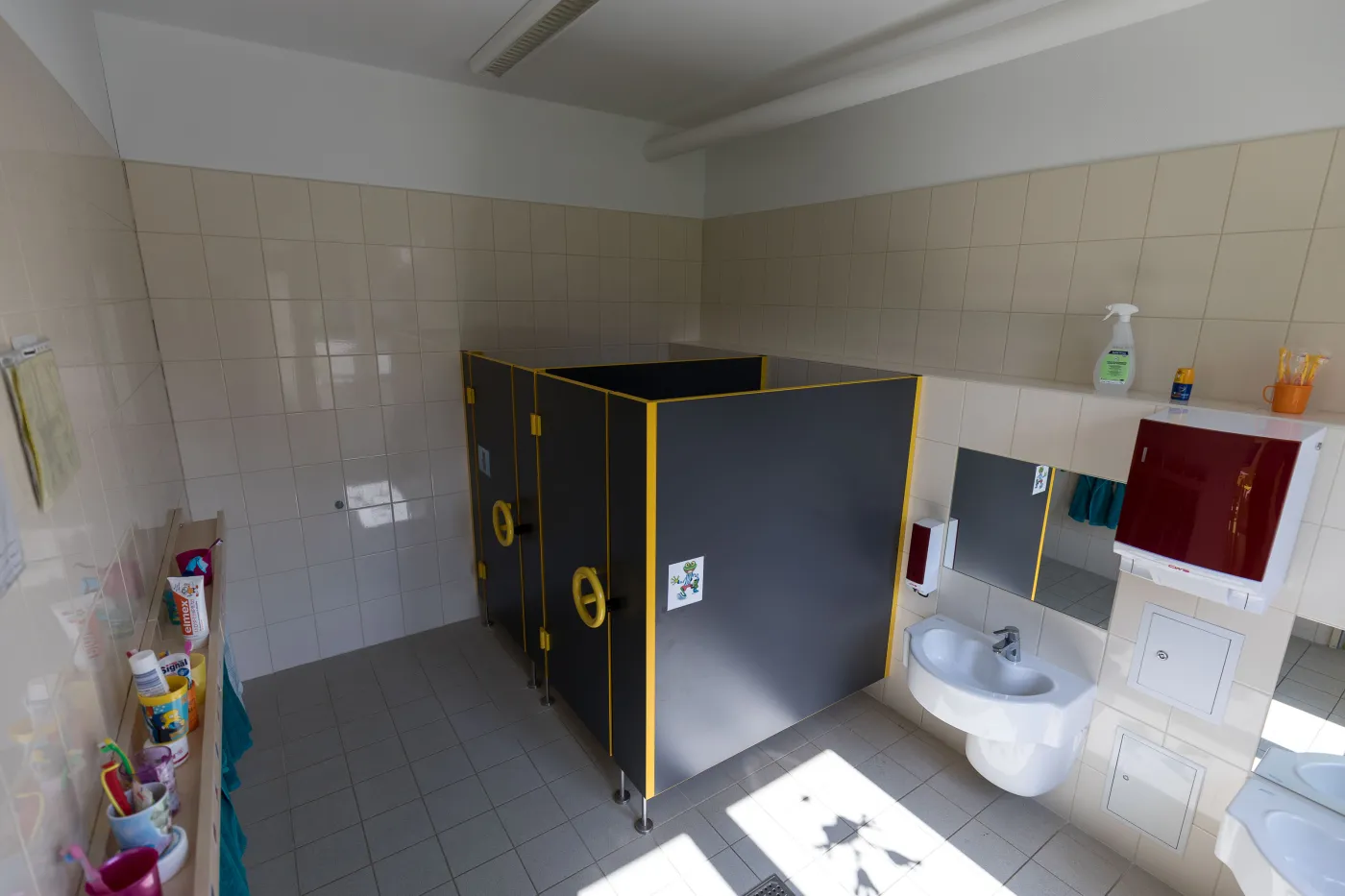 Kita Modulgebäude Sanitärbereich