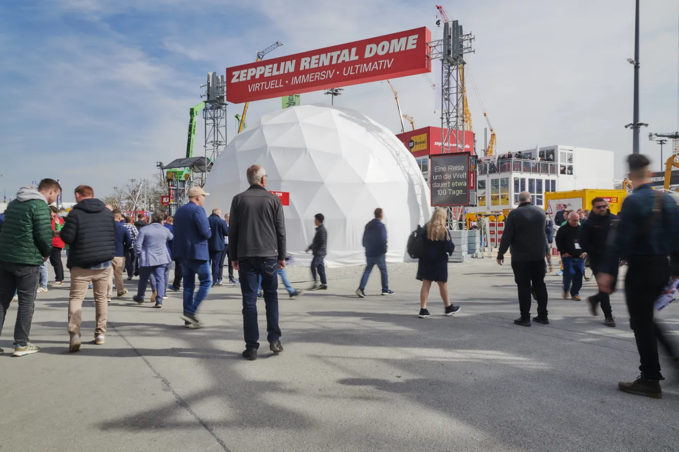 Messegeschehen bauma 2025