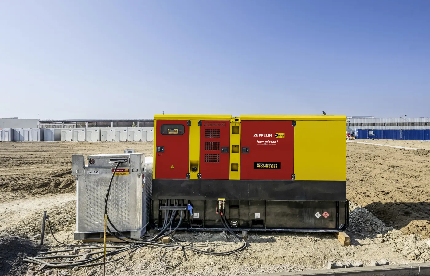 Generator Frontalansicht