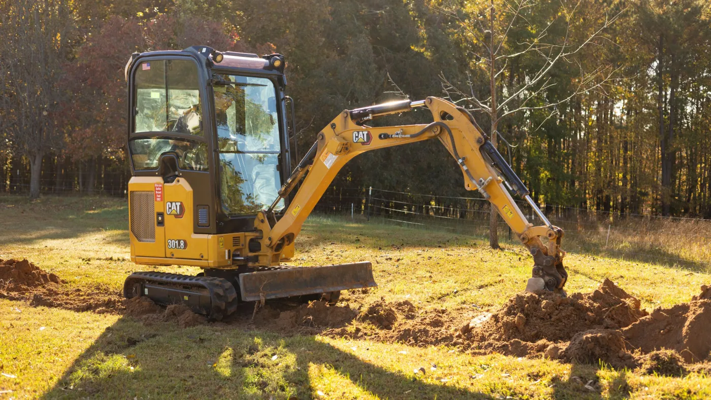 Minibagger Zeppelin Baumaschinen