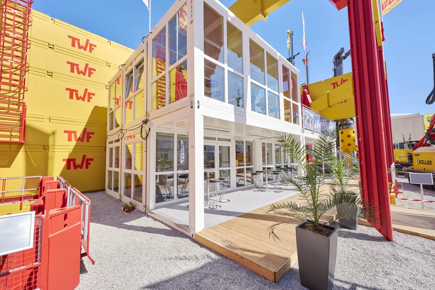 Messestand TWF Außenansicht