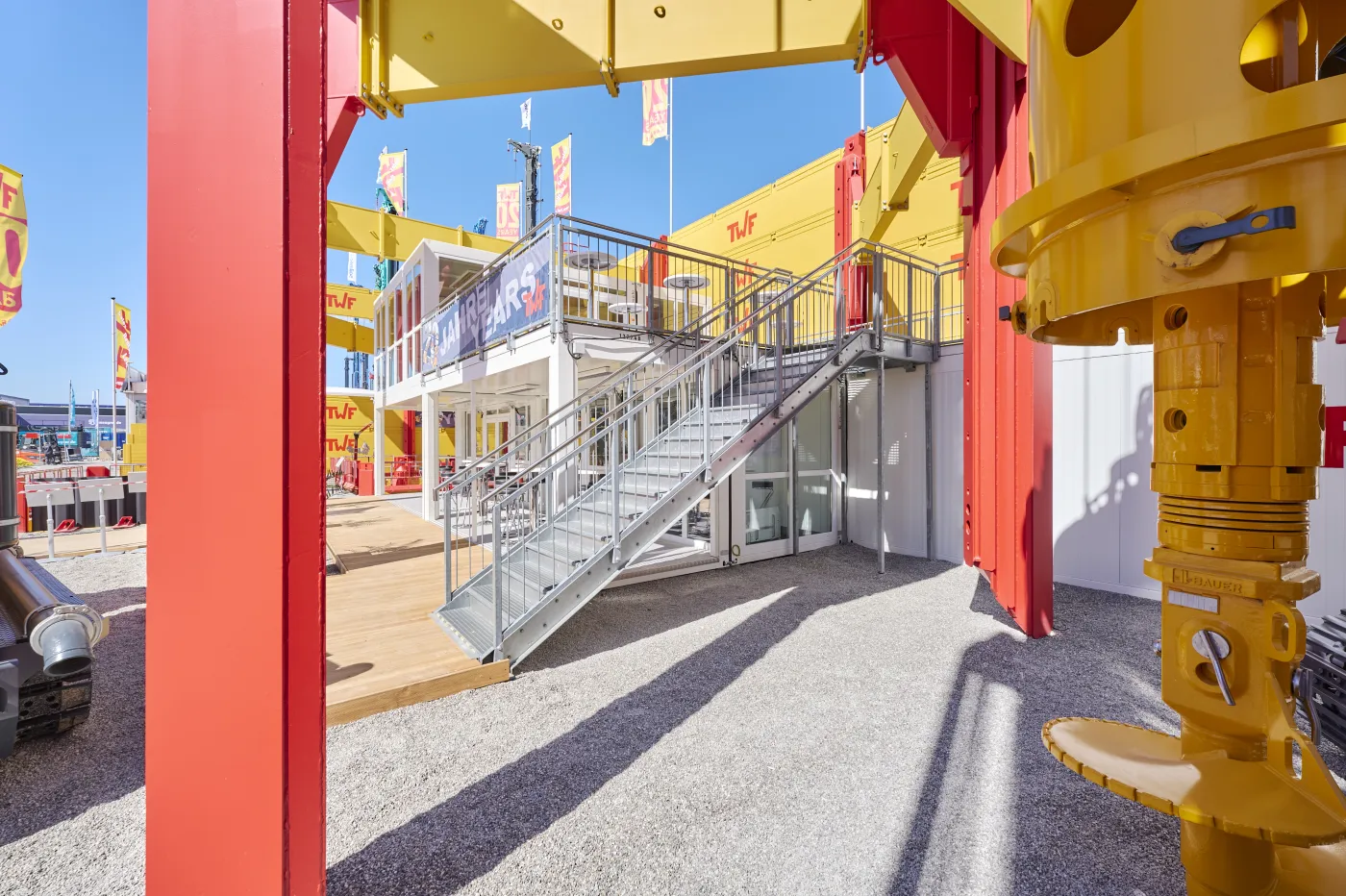 Modulanlage Treppenaufgang