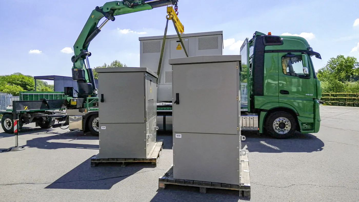 Kompakttrafostationen